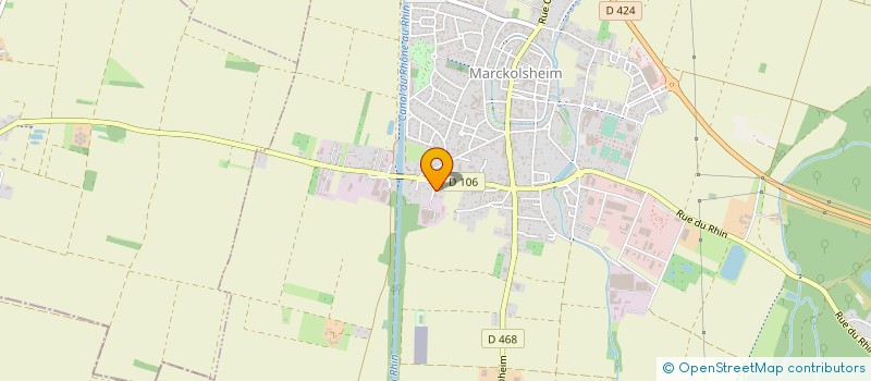 localisation de l'entreprise PIM INDUSTRIE à MARCKOLSHEIM