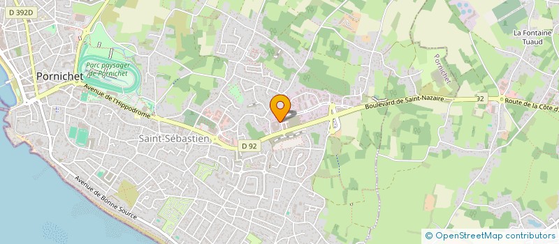 localisation de l'entreprise PIM'SS  PORNICHET