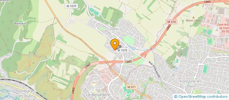 localisation de l'entreprise PIMA  DAIX