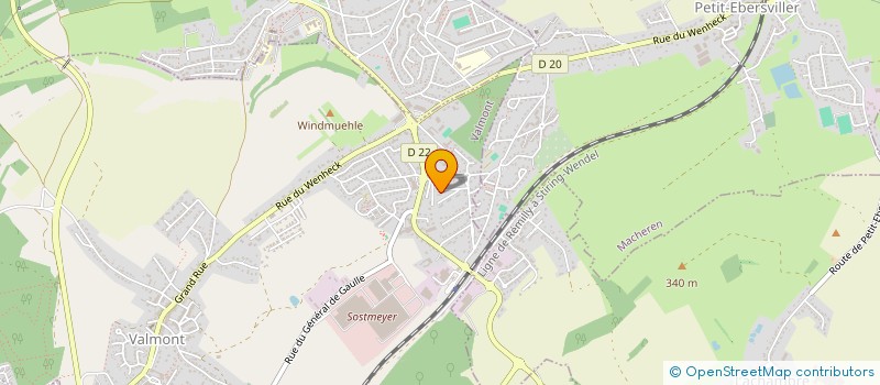 localisation de l'entreprise PIMADEO à VALMONT