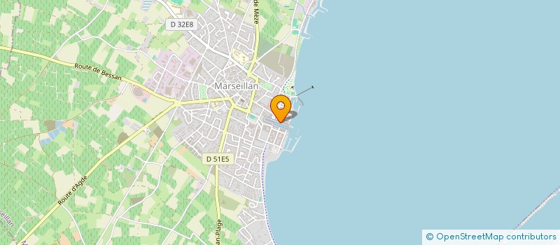 localisation de l'entreprise PIMADOCI à MARSEILLAN