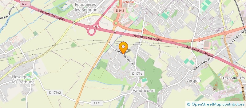 localisation de l'entreprise PIMAJAWS  VAUDRICOURT