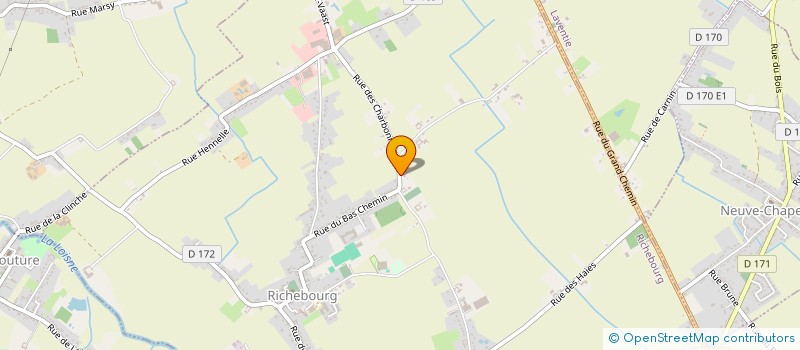 localisation de l'entreprise PIMAJU  RICHEBOURG