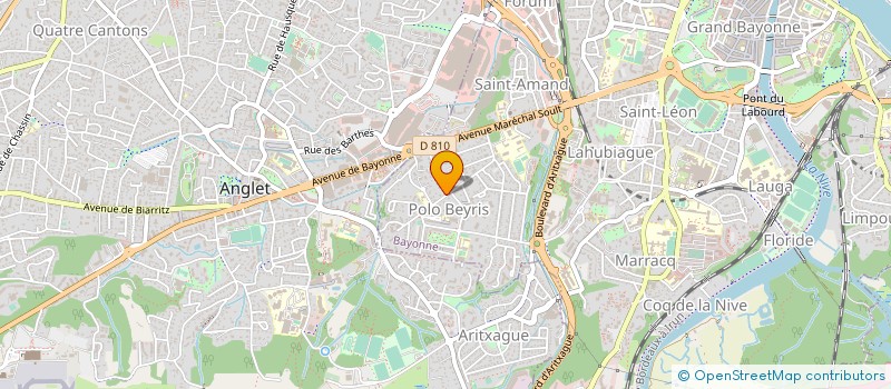 localisation de l'entreprise PIMANINE à BAYONNE