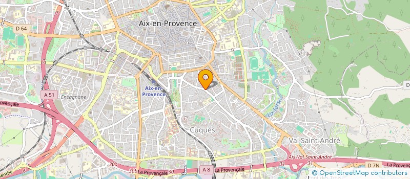 localisation de l'entreprise PIMANT à AIX-EN-PROVENCE