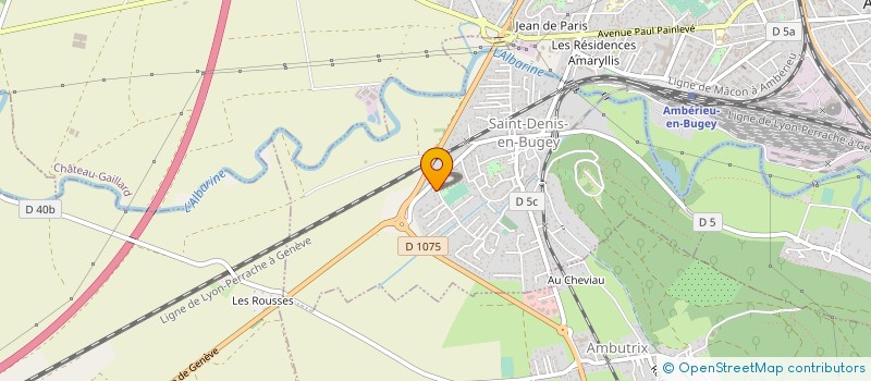 localisation de l'entreprise PIMASTINE à AMBERIEU-EN-BUGEY