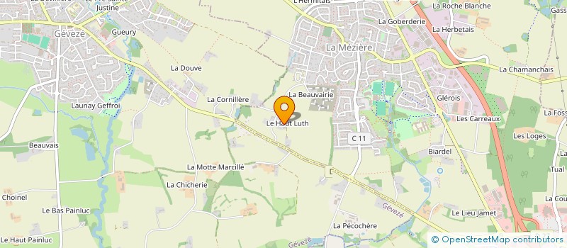 localisation de l'entreprise PIMCE LEFFRAY JUGANT  TREFFLEAN