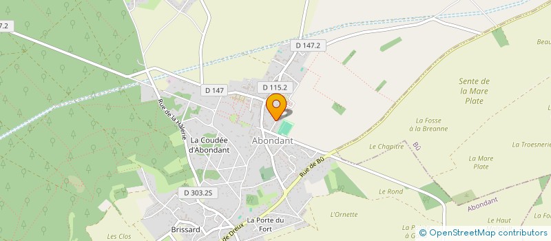 localisation de l'entreprise PIMD à ABONDANT