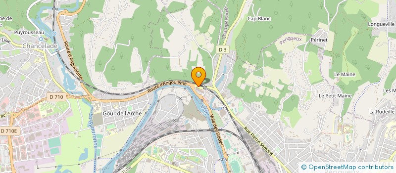 localisation de l'entreprise PIME  PERIGUEUX