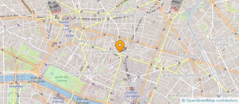 localisation de l'entreprise PIMENDOUX  PARIS