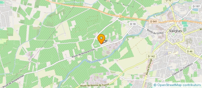 localisation de l'entreprise PIMENT à VALREAS