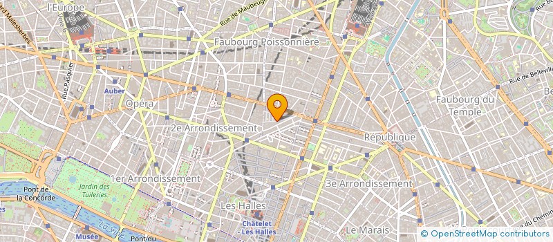localisation de l'entreprise PIMENT ROUGE à PARIS