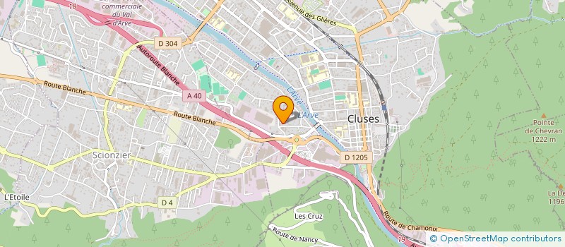 localisation de l'entreprise PIMENT SOLIDAIRE à CLUSES