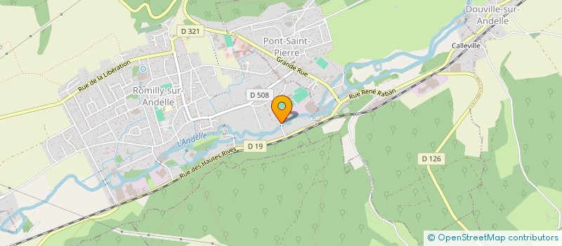 localisation de l'entreprise PIMENTE  ROMILLY-SUR-ANDELLE