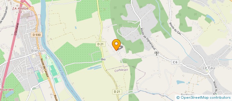 localisation de l'entreprise PIMENTEL  MONTAUBAN