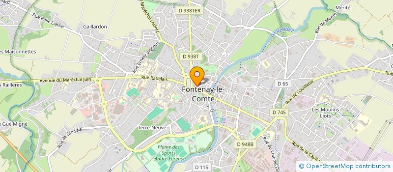 localisation de l'entreprise PIMENTO PRODUCTIONS  FONTENAY-LE-COMTE