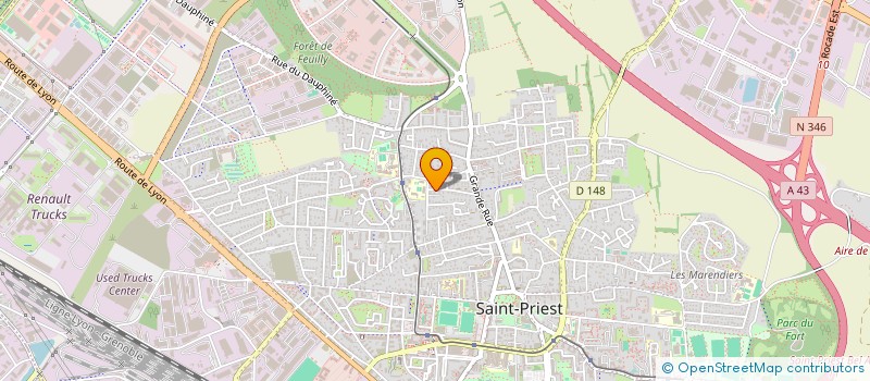 localisation de l'entreprise PIMIE  SAINT-PRIEST