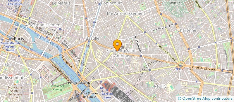 localisation de l'entreprise PIMLICO  PARIS 11