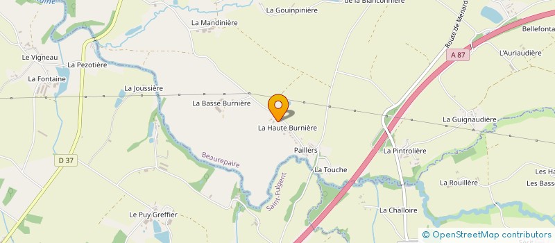 localisation de l'entreprise PIMMBO à HERBIERS (LES)