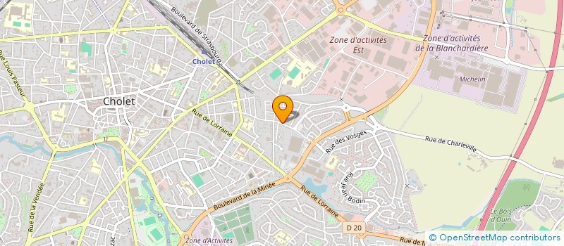 localisation de l'entreprise PIMMOTE à ANGERS