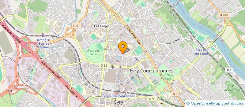 localisation de l'entreprise PIMMS D EVRY-COEUR ESSONNE à EVRY-COURCOURONNES