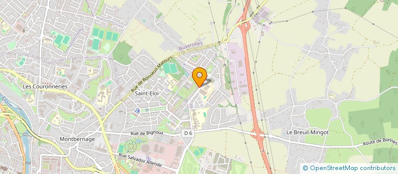 localisation de l'entreprise PIMMS MEDIATION GRAND POITIERS à POITIERS