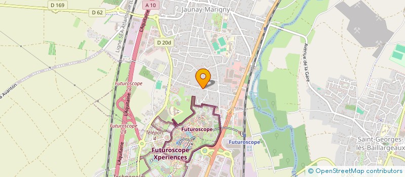 localisation de l'entreprise PIMO  JAUNAY-MARIGNY