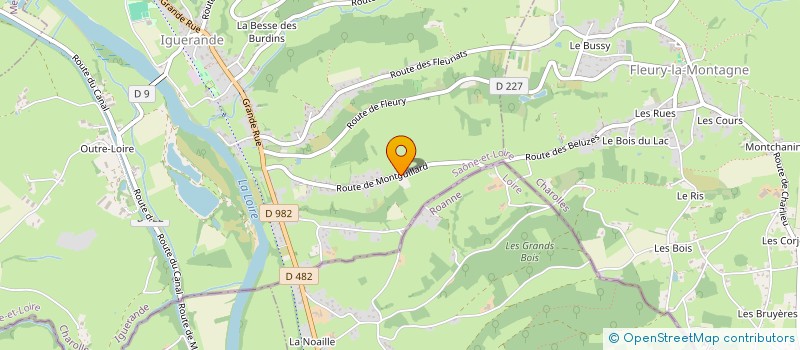 localisation de l'entreprise PIMO  IGUERANDE