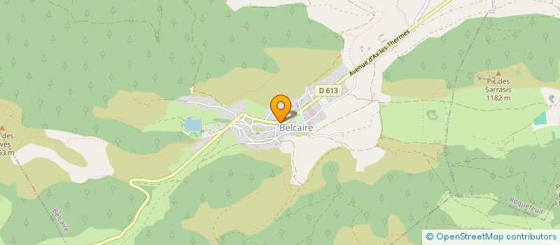 localisation de l'entreprise PIMO  BELCAIRE