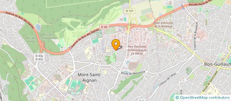 localisation de l'entreprise PIMONT & ASSOCIES  MONT-SAINT-AIGNAN