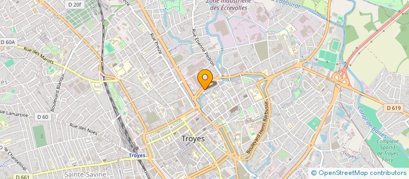 localisation de l'entreprise PIMOUSSE ET LILA à TROYES