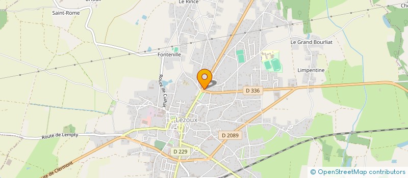 localisation de l'entreprise PIMPAM à LEZOUX