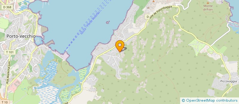 localisation de l'entreprise PIMPAM à PORTO-VECCHIO
