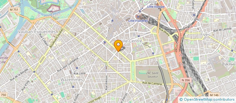 localisation de l'entreprise PIMPANT DESIGN  LILLE