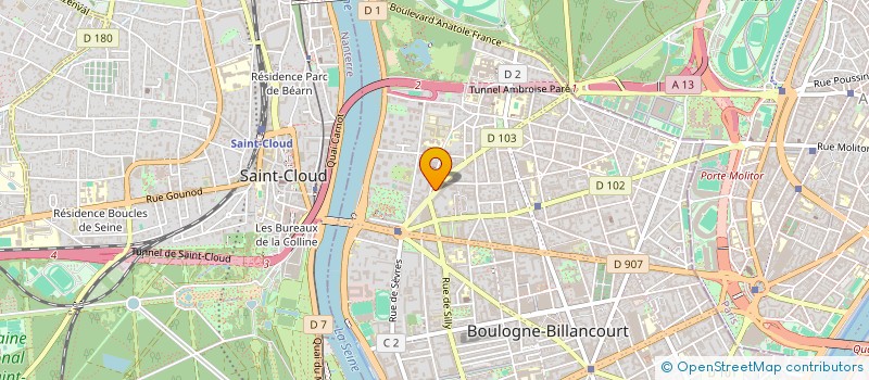 localisation de l'entreprise PIMPANTES à BOULOGNE-BILLANCOURT