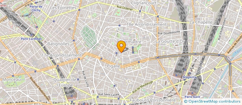 localisation de l'entreprise PIMPON PRODUCTION  PARIS