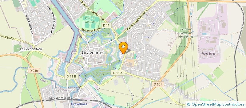 localisation de l'entreprise PIMPREN'AILES à GRAVELINES