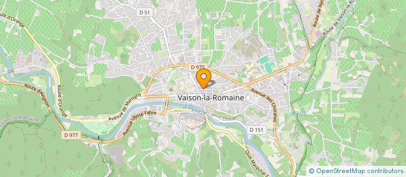 localisation de l'entreprise PIMPRENELLE à VAISON-LA-ROMAINE