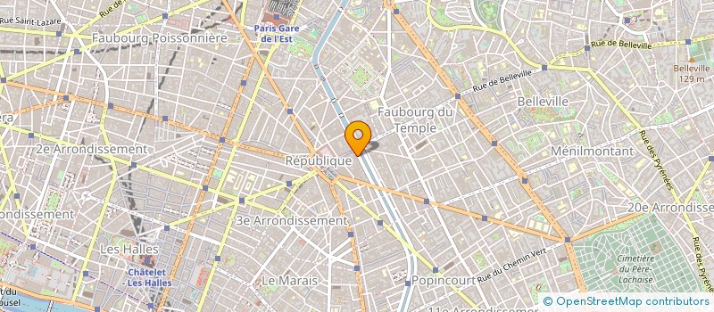 localisation de l'entreprise PIMPRENELLE SARL à PARIS