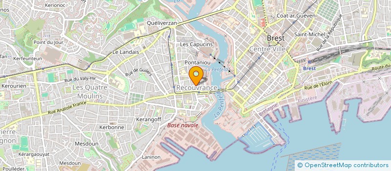 localisation de l'entreprise PIMS  BREST