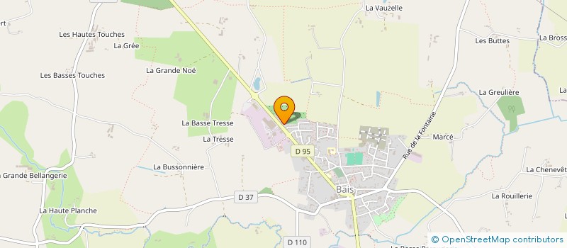 localisation de l'entreprise PIN BLANC à JANZE