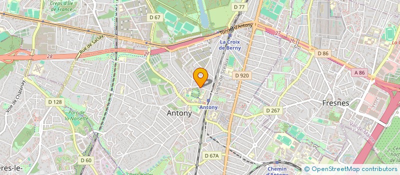 localisation de l'entreprise PIN - LANDAIS INVESTISSEMENTS à ANTONY