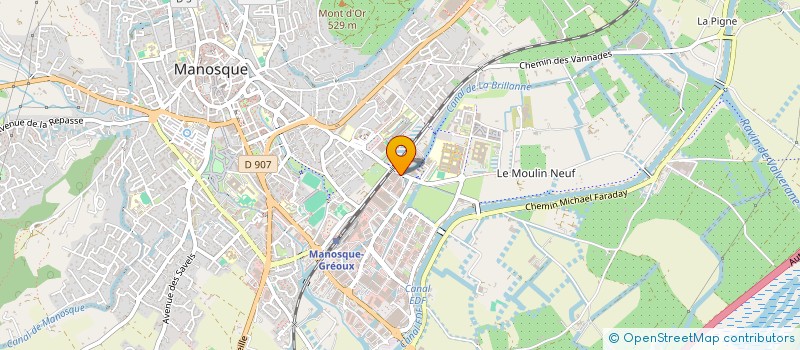 localisation de l'entreprise PIN'S MANIA BROC à MANOSQUE
