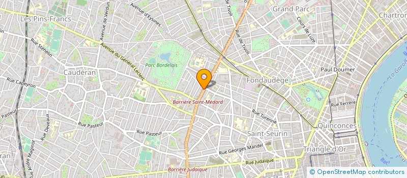 localisation de l'entreprise PIN-SUR-MER  BORDEAUX