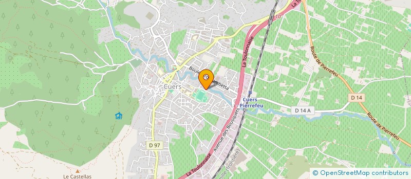 localisation de l'entreprise PIN TORQUE  CUERS