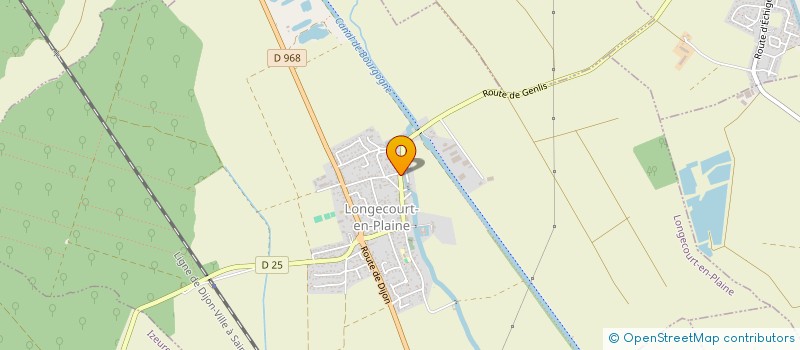 localisation de l'entreprise PIN UP SANDWICH  LONGECOURT-EN-PLAINE