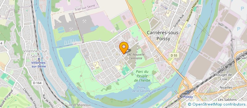 localisation de l'entreprise PINA HYGIENE ET PROPRIETE à CARRIERES-SOUS-POISSY