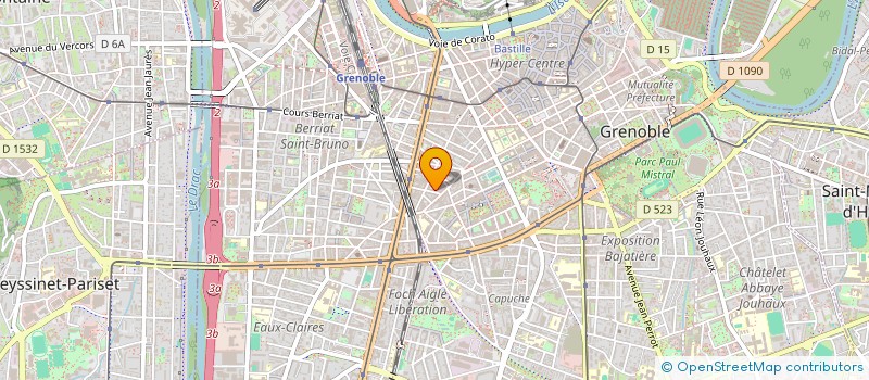 localisation de l'entreprise PINAPOLE  GRENOBLE