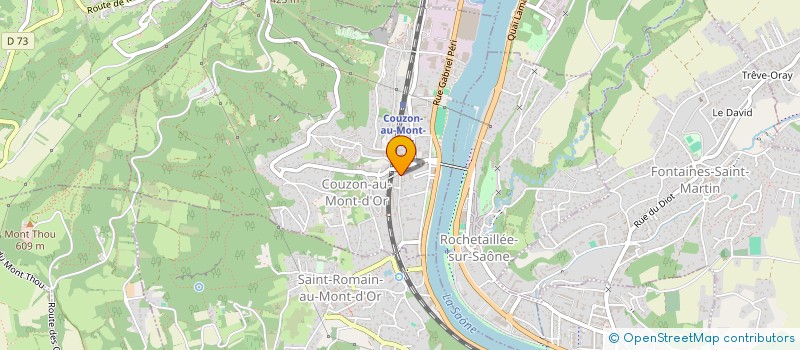 localisation de l'entreprise PINARD JEROME ET DIDIER  COUZON-AU-MONT-D'OR