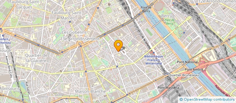 localisation de l'entreprise PINART ALBERT  PARIS